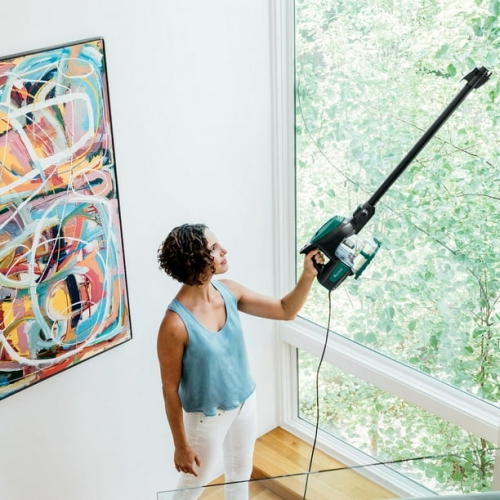 Shark® Corded Stick Vacuum, Corded Stick Vacuum, CS110EMC, Green by SHARK - Refurbished condition - Image 6