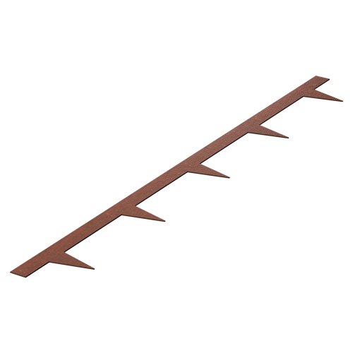 VEVOR 40 x 4.5 in Steel Landscape Edging, 10 Packs Weather-Resistant & Pre-Rust Metal Landscape Edging, Bendable Garden Edging Border, Heavy Duty