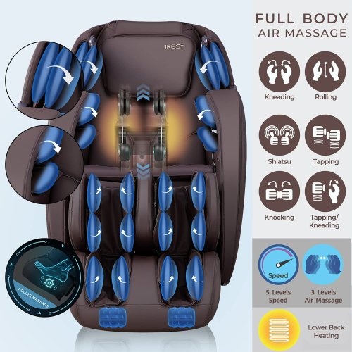 Open Box - MassaMAX 2025 A303 SL Track Massage Chair Recliner Full Body Zero Gravity