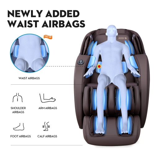 Open Box - MassaMAX 2025 A303 SL Track Massage Chair Recliner Full Body Zero Gravity