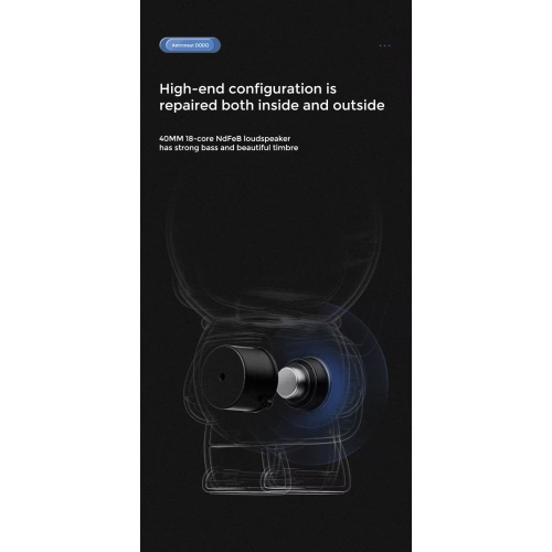 Astronaut AI Smart Voice Bluetooth Speaker, Night Light Clock Alarm Bluetooth Speaker, Portable Stereo Wireless Speaker - Pink