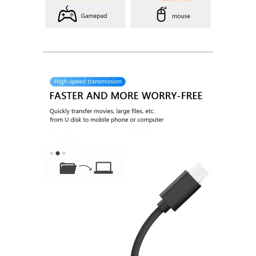 OTG multi-interface adapter cable Android type-c adapter cable USB flash drive mobile phone computer tablet suitable for mobile phone adapter -