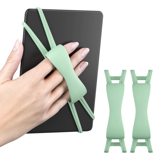 2PCS Comfortable Hand Strap for Kindle and Tablets,Kindle Accessories for Reading in Bed,Lightweight Grip Holder for 4.7-8" Kindle iPad Tablet