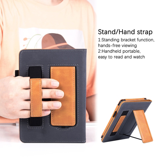Protective Case Suitable for 7" Kindle Paperwhite 2024 12th Generation,Hand Strap Stand Cover Sleeve Suitable for Kindle Colorsoft,Hand Rest Bracket