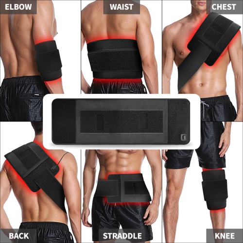 Red Light Therapy Mat for Body and Face,20*60CM Infrared Red Light Therapy Pad,660nm & 850nm Infrared Light Therapy Belt for Face Back Shoulder Knee