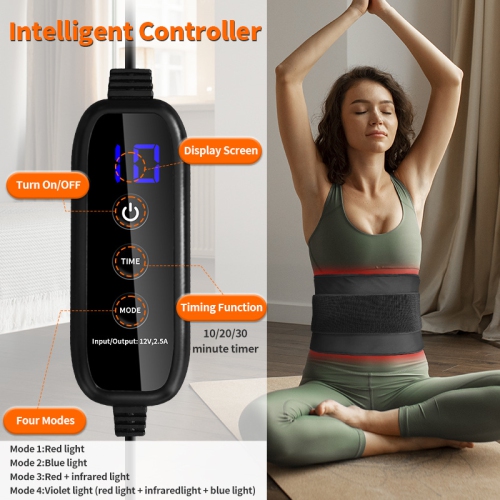 Red Light Therapy Mat for Body and Face,20*60CM Infrared Red Light Therapy Pad,660nm & 850nm Infrared Light Therapy Belt for Face Back Shoulder Knee