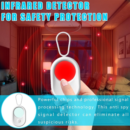 Mini caméra de surveillance - Détecteur de caméra - Équipement de détection de caméra Équipement de surveillance sans fil Protection de la vie privée