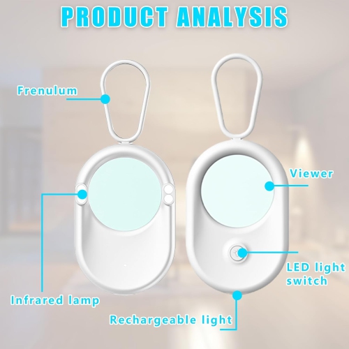 Mini caméra de surveillance - Détecteur de caméra - Équipement de détection de caméra Équipement de surveillance sans fil Protection de la vie privée