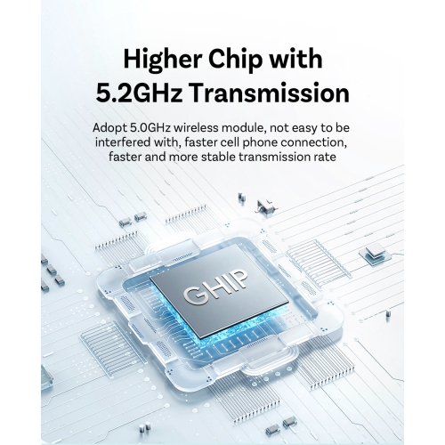 original car carplay wired to wireless Android car dual channel USB flash drive, silver original car comes with wireless carplay