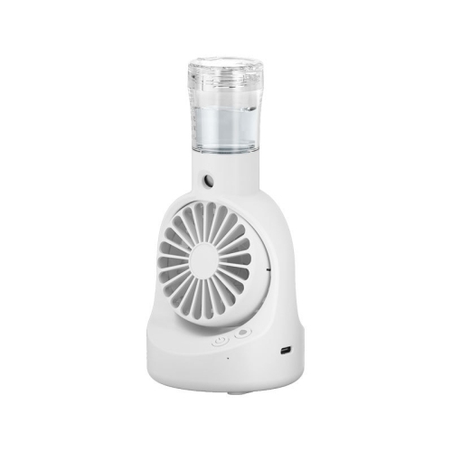 Handheld spray fan Multifunctional desktop folding small fan spray humidifier Outdoor handheld hanging neck spray fan F6 desktop spray fan