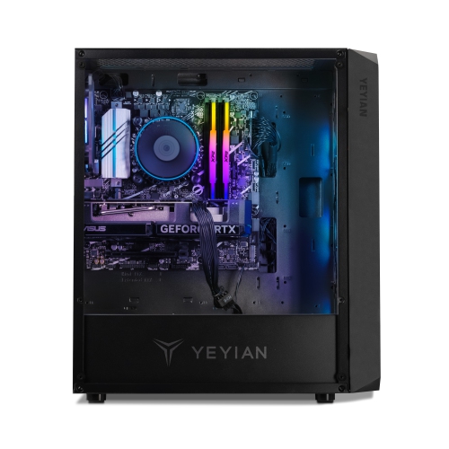 YEYIAN Tanto Gaming Desktop - Intel Core i5 14400F up to 4.7GHz | RTX 4060 Ti 8GB GDDR6 | 32GB DDR5 RGB 6000MHz | 1TB Gen4 NVMe SSD | B760 MB | 650W