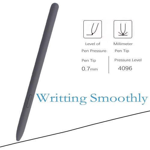 Grey Galaxy Tab S9 FE S Pen for Samsung Galaxy Tab S9 FE Stylus Pen Replacement + Free 5 Tips for Samsung Galaxy Tab S9 FE Stylus S Pen