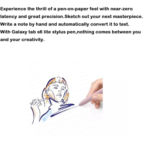 C 2 Pcs Tab S6 Lite Stylus Pen Replacement for Samsung Galaxy S6 Tab S6 Lite SM-P610N,P615,P610 Stylus S6 Pen 4096 Levels of Pressure