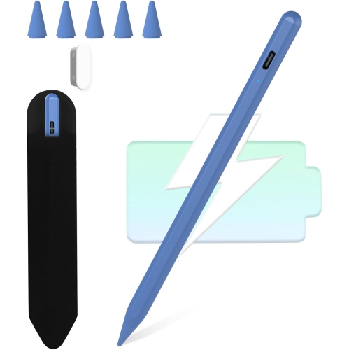 OECECA  Stylus Pen for Ipad 9Th 10Th Generation \w Palm Rejection, Fast Charging Stylus for Ipad 10/9/8/7/6Th Gen, for Ipad Air 5/4/3, for Ipad Pro