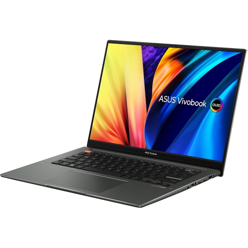 Refurbished - ASUS VivoBook S 14X OLED Laptop, 14.5” 2.8K 16:10 120Hz Display, AMD Ryzen 7 6800H CPU, 16GB RAM, 512 SSD, Windows 11 Home, M5402RA