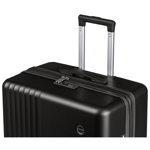 Champs Velora 3-Piece Hard Side Expandable Luggage Set - Black