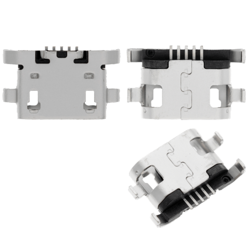 Soudure de port de charge de rechange requise - 05 broches - Micro B - 4 points d'ancrage