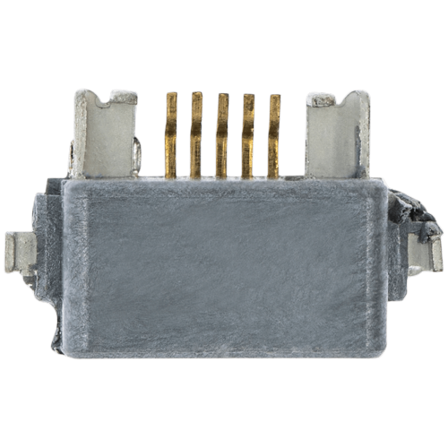 Replacement Charging port soldering required - 05 Pin - Micro A - 4 Anchor Points
