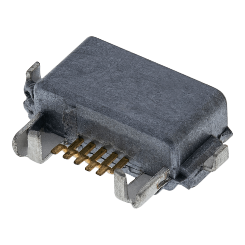 Replacement Charging port soldering required - 05 Pin - Micro A - 4 Anchor Points