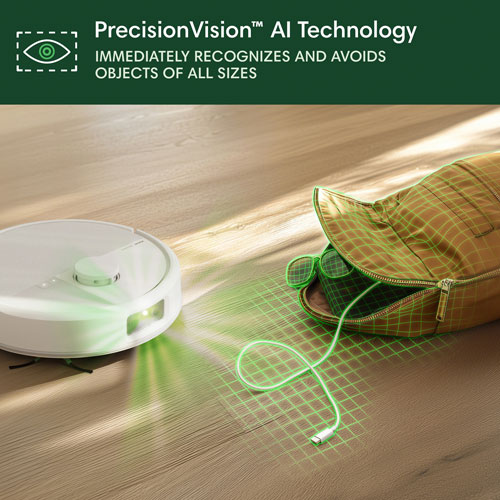 Aspirateur robot Roomba Max 705 Combo avec station AutoEmpty d'iRobot - Blanc