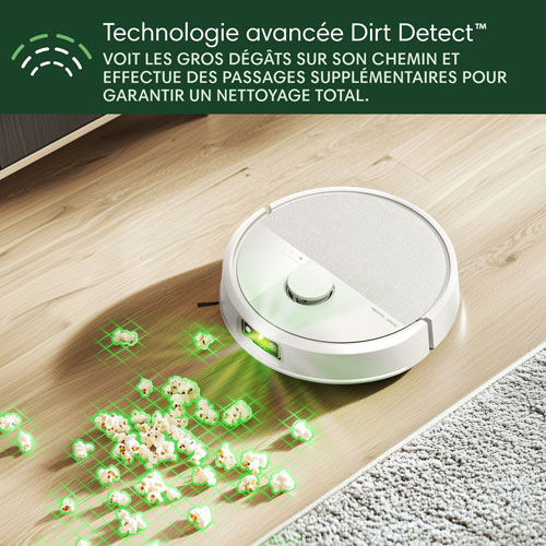 Aspirateur robot Roomba Max 705 Combo avec station AutoEmpty d'iRobot - Blanc