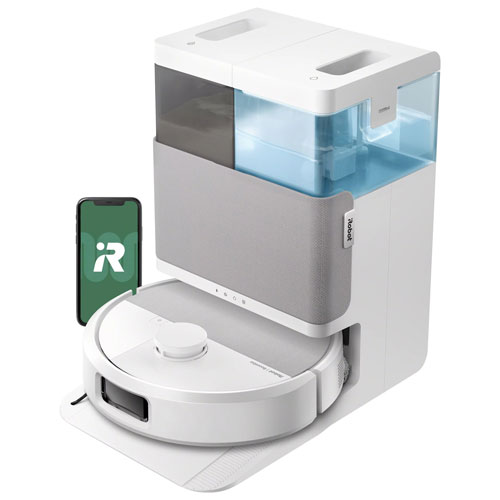 Aspirateur robot Roomba Plus 505 Combo avec station AutoWash d'iRobot - Blanc