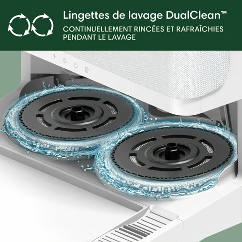 Aspirateur robot Roomba Plus 405 Combo avec station AutoWash d'iRobot - Blanc