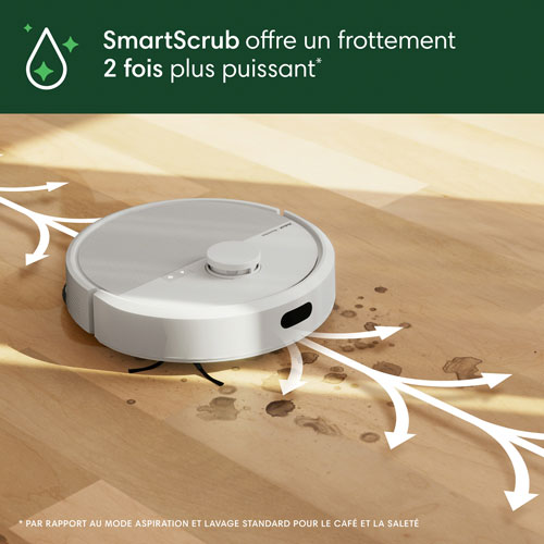 Aspirateur robot Roomba Plus 405 Combo avec station AutoWash d'iRobot - Blanc