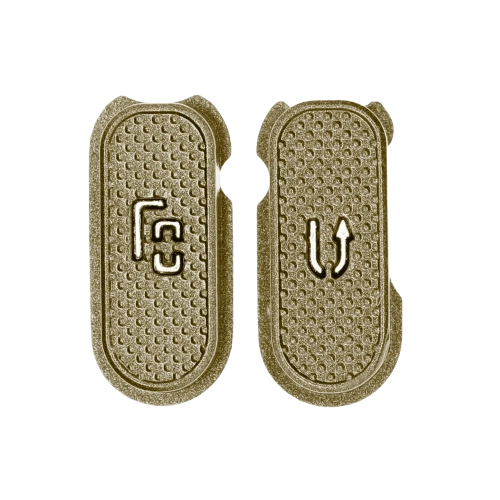 Replacement Hard Buttons Compatible With Samsung Galaxy S7 Active (Sandy Gold)