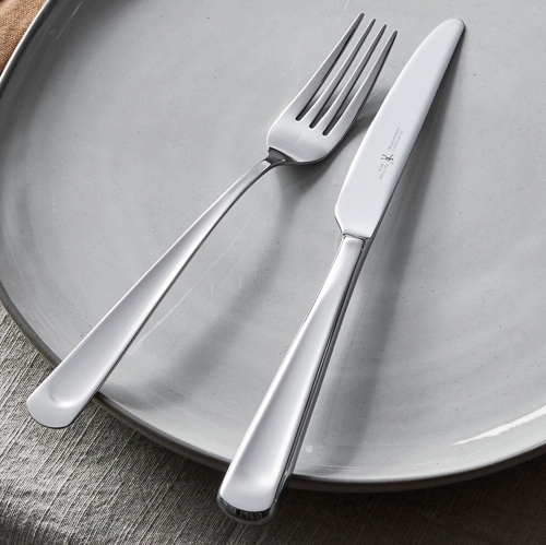 HENCKELS Silvano 53 Piece Flatware Set Polished