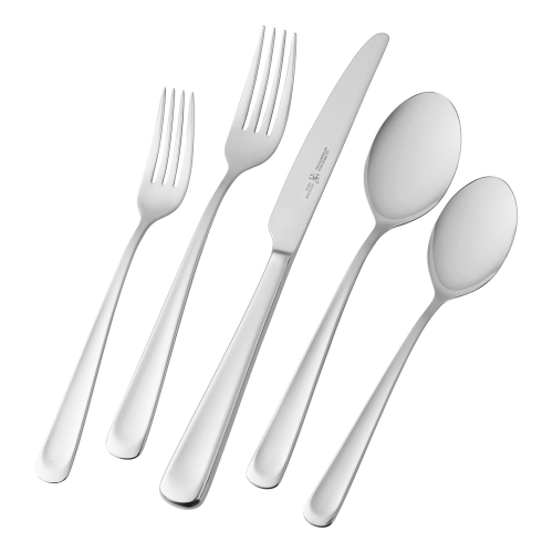HENCKELS Silvano 53 Piece Flatware Set Polished
