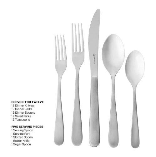 HENCKELS Lucena Flatware Set 65 Piece