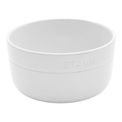 STAUB – Ensemble de bols en céramique 4 pièces, blanc