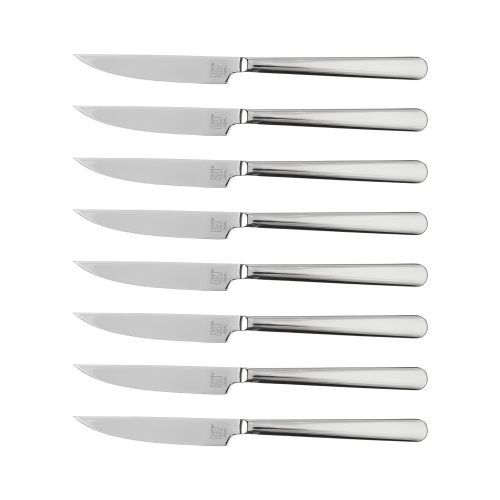 ZWILLING – Ensemble de couteaux à steak contemporains, 8 pièces, sans couleur