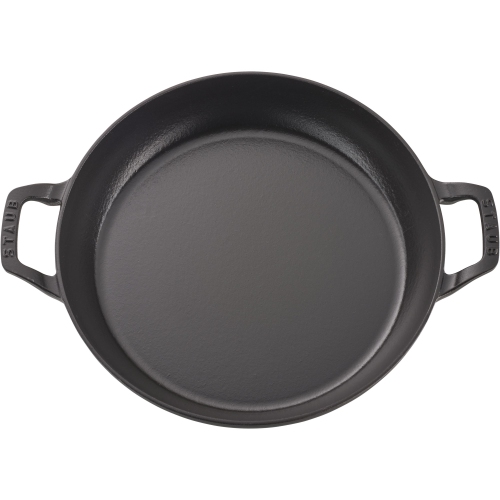 Braisière/sauteuse ronde en fonte 3,5 L DE STAUB Braisers, graphite-gris