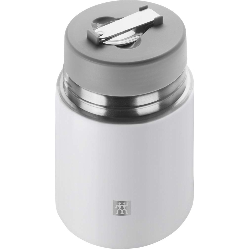 ZWILLING Thermo Food Jar, 700 mL, Stainless Steel, White-Grey