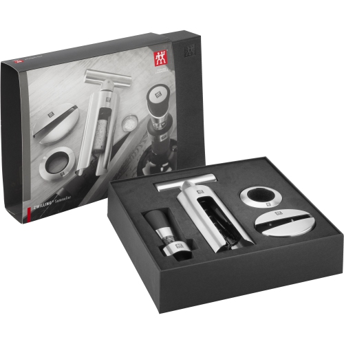 ZWILLING Sommelier – Ensemble sommelier 4 pièces, argenté