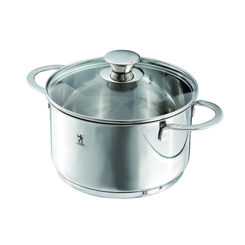 HENCKELS Biarritz 10 Piece 18/10 Stainless Steel Cookware Set