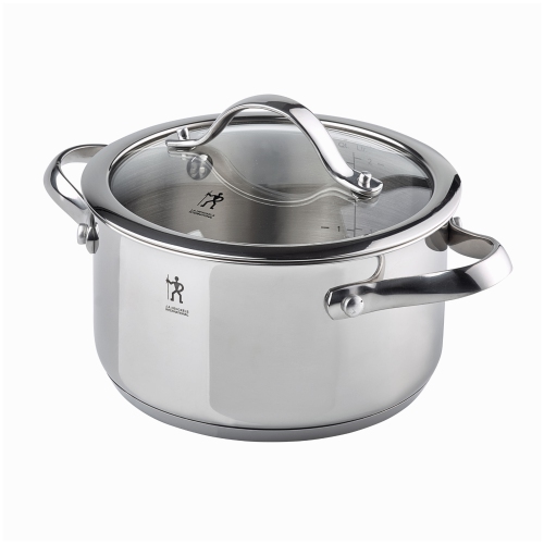 HENCKELS Aragon Pot Set 6 Piece, 18/10 Stainless Steel