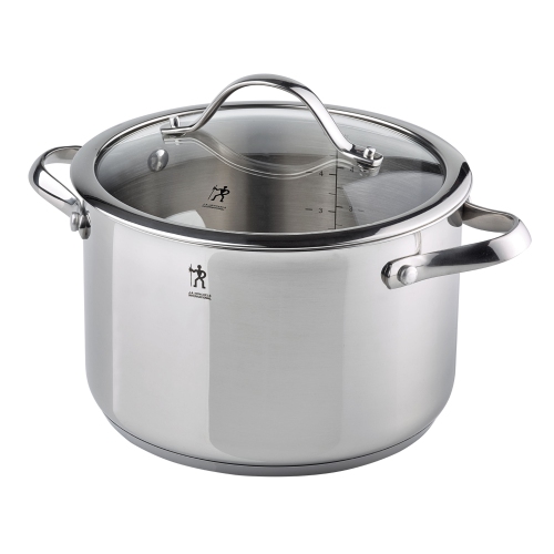 HENCKELS Aragon Pot Set 6 Piece, 18/10 Stainless Steel