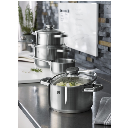 ZWILLING Joy Cookware Set, 12 Piece 18/10 Stainless Steel