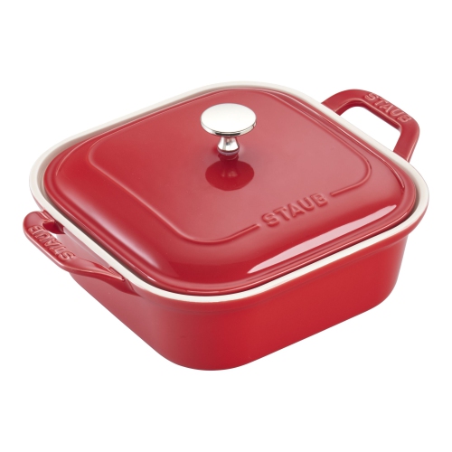 Ensemble de plats de cuisson mixtes STAUB Ceramique, cerise, 4 pièces