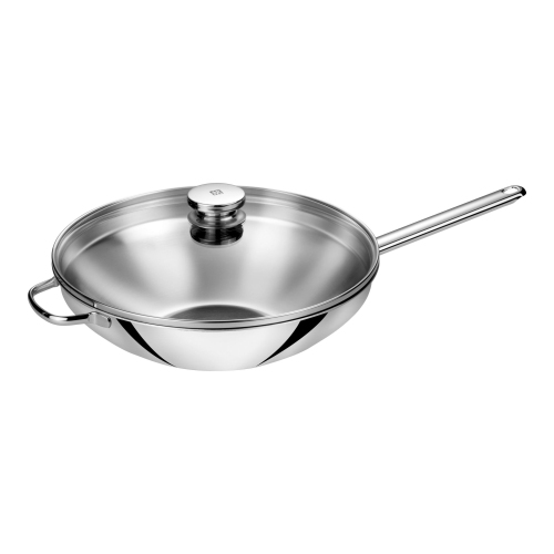 Wok en acier inoxydable 18/10 DE ZWILLING Plus/32&nbsp;cm 12.5&nbsp;po
