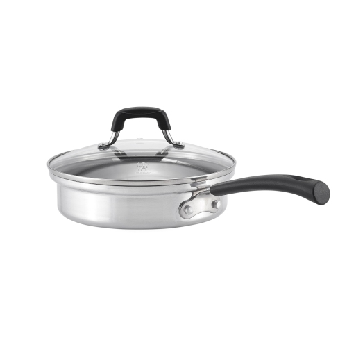 HENCKELS Kitchen Elements Non-Stick Egg Poacher, Silver-Black