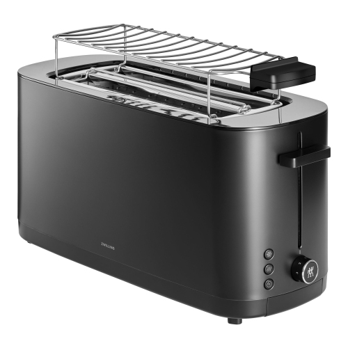 ZWILLING Enfinigy Bun Warmer, 2 Long Slots, Black