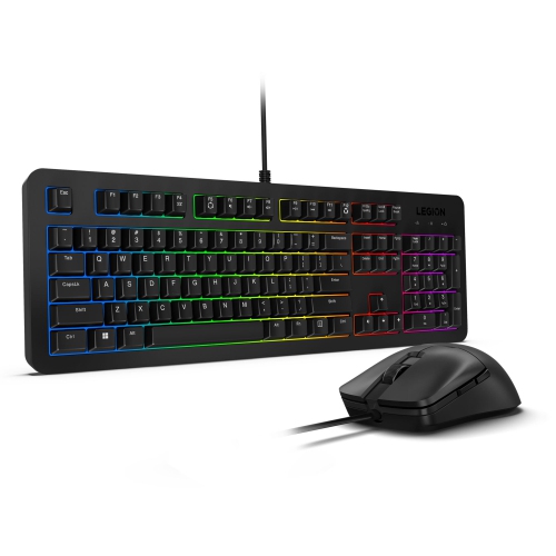 Lenovo Legion KM310 RGB Gaming Combo Keyboard and Mouse - US English, For Gaming