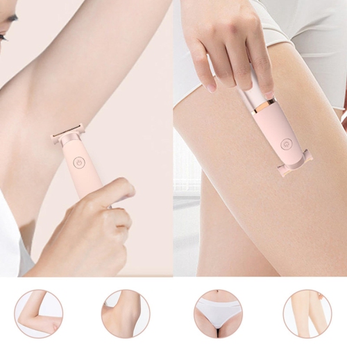 Electric Hair Trimmer, Body Hair Groomer, Facial Hair Removal Shaver, Facial Removal Painless Gentle Grooming Bikini Trimmers