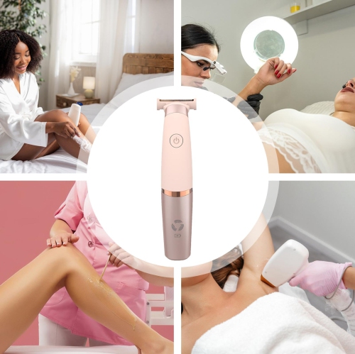 Electric Hair Trimmer, Body Hair Groomer, Facial Hair Removal Shaver, Facial Removal Painless Gentle Grooming Bikini Trimmers