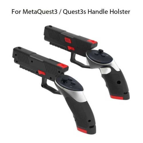 Controller Grip for Meta/Oculus Quest 3 Accessories, Weighted Grip Attachment, Anti Slip Handle Cover -Enhance The Precision and Comfort of FPS Games