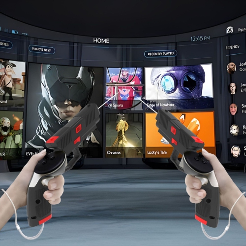 Controller Grip for Meta/Oculus Quest 3 Accessories, Weighted Grip Attachment, Anti Slip Handle Cover -Enhance The Precision and Comfort of FPS Games